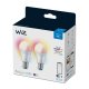 WiZ Lampadina Smart Dimmerabile Luce Bianca o Colorata Attacco E27 60W Goccia 2Pezzi 5