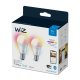 WiZ Lampadina Smart Dimmerabile Luce Bianca o Colorata Attacco E27 60W Goccia 2Pezzi 6