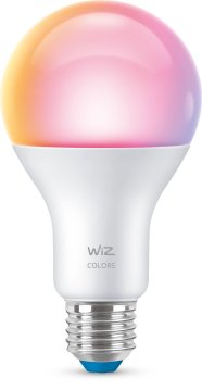 WiZ Lampadina Smart Dimmerabile Luce Bianca o Colorata Attacco E27 100W Goccia