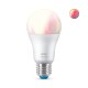 WiZ Lampadina Smart Dimmerabile Luce Bianca o Colorata Attacco E27 60W Goccia 2