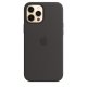 Apple Custodia MagSafe in silicone per iPhone 12 Pro Max - Nero 3