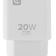 Cellularline USB-C Charger 20W - iPad (2020), iPad Pro (2018 or later) and iPad Air (2020) Caricabatterie da rete USB-C 20W per la carica alla massima velocità di iPad (2020), iPad Pro (2018 e success 2