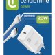 Cellularline USB-C Charger Kit 20W - USB-C to Lightning - iPhone 8 or later Caricabatterie da rete USB-C 20W per la carica alla massima velocità di iPhone 8 e successivi con cavo USB-C to Lightning 3