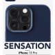 Cellularline Sensation - iPhone 13 Pro Custodia in silicone soft touch con tecnologia antibatterica Microban® integrata 7