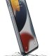 Cellularline Clear Strong - iPhone 13 Custodia rigida con bordi in gomma con tecnologia antibatterica integrata 3