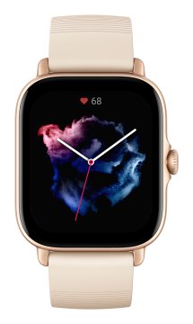 Amazfit GTS 3 4,45 cm (1.75") AMOLED 42 mm Digitale 390 x 450 Pixel Touch screen Avorio GPS (satellitare)