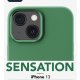 Cellularline Sensation - iPhone 13 Custodia in silicone soft touch con tecnologia antibatterica Microban® integrata 7