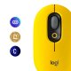 Logitech POP Mouse Wireless con Emoji personalizzabili, Tecnologia SilentTouch, Precisione e Velocità, Design Compatto, Bluetooth, USB, Multidispositivo, Compatibile OS - Blast 13