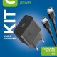 Cellularline USB-C Charger Kit 15W USB-C Charger Kit 15W carica velocemente e in tutta sicurezza i device Samsung con porta USB-C compatibili con la carica 15W. 2