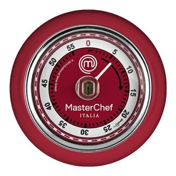 Lowell JT5403MA timer da cucina Timer da cucina meccanico Rosso, Bianco