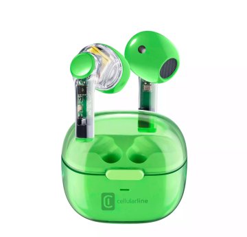 Cellularline FINE Auricolari Bluetooth® dal design originale e dalle finiture trasparenti