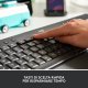 Logitech 920-010915 tastiera Ufficio Bluetooth QWERTY Italiano Grafite 10