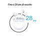 OPPO Enco Buds2, Auricolari True Wireless, Bluetooth 5.2, in-ear, Cancellazione rumore in chiamata, Comandi Touch, Audio Binaurale, Compatibili Android / iOS [Versione Italiana], Moonlight White 7