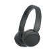 Sony Cuffie Bluetooth wireless WH-CH520 - Durata della batteria fino a 50 ore con ricarica rapida, stile on-ear - Nero 2