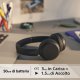 Sony Cuffie Bluetooth wireless WH-CH520 - Durata della batteria fino a 50 ore con ricarica rapida, stile on-ear - Nero 7