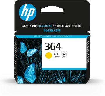 HP Cartuccia originale inchiostro giallo 364