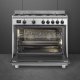 Smeg Master BG91X2 cucina Elettrico Gas Acciaio inox 3