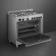 Smeg Master BG91X2 cucina Elettrico Gas Acciaio inox 5