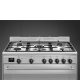 Smeg Master BG91X2 cucina Elettrico Gas Acciaio inox 6
