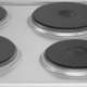 Beko HIGE64100X piano cottura Acciaio inox Da incasso 61 cm Piastra sigillata 4 Fornello(i) 4