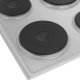 Beko HIGE64100X piano cottura Acciaio inox Da incasso 61 cm Piastra sigillata 4 Fornello(i) 5