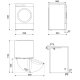 Smeg DN93SL asciugatrice Libera installazione Caricamento frontale 9 kg A+++ Bianco 10