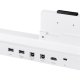 Samsung Flip4 Tray Vassoio per la connettività Grigio, Bianco 2
