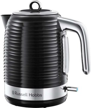 Russell Hobbs Inspire bollitore elettrico 1,7 L 2400 W Nero, Argento