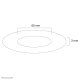 Neomounts FPMA-CRW6 Rosone di copertura - diam. 60 mm 3