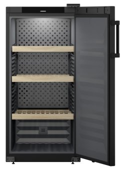 Liebherr WSbl 4201 Cantinetta termoelettrica Libera installazione Nero 141 bottiglia/bottiglie