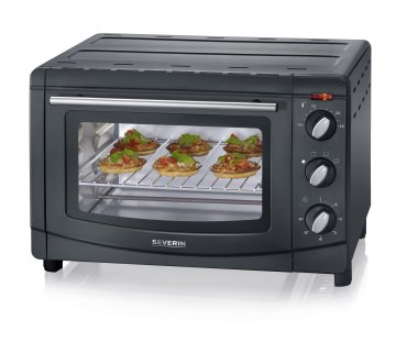 Severin TO 2067 fornetto con tostapane 20 L 1500 W Nero Grill