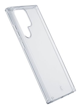 Cellularline Clear Strong - Galaxy S23 Ultra Custodia rigida con bordi in gomma