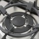 Bertazzoni La Germania P905CLAGXV piano cottura Acciaio inox Da incasso 90 cm Gas 5 Fornello(i) 8