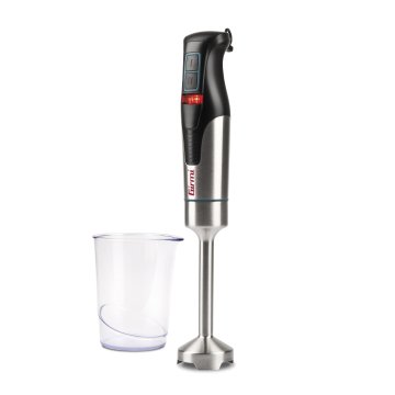 Girmi MX38 Frullatore ad immersione 800 W Nero, Acciaio inox