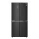 LG GMB844MC4E Frigorifero Multidoor Slim, Classe E, 530L, Wi-Fi, Total No Frost, Nero 2