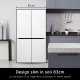 LG GMB844MC4E Frigorifero Multidoor Slim, Classe E, 530L, Wi-Fi, Total No Frost, Nero 4