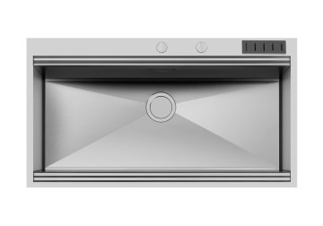 VASCA MILANO 968x400 Q4 CON BANCO RUBINETTERIA - 1