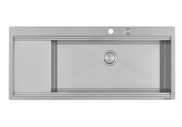 LAVELLO MILANELLO 1VDX85+G CON BANCO RUBINETTERIA