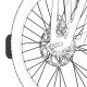 Meliconi My Bike Supporto fisso da bicicletta a parete per ruota anteriore, universale 5