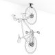Meliconi My Bike Supporto fisso e universale per bicicletta da soffitto, universale 7