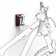 Meliconi My Bike Sistema antifurto per catena bicicletta con sistema anti manomissione 6