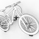 Meliconi My Bike Supporto fisso da bicicletta a parete per pedale, universale 7