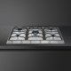 Smeg SRV596O piano cottura Acciaio inox Da incasso 90 cm Gas 5 Fornello(i) 5