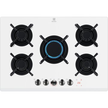 Electrolux KGG753753W Piano cottura Serie 800 Flamelight 75cm