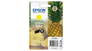 Epson 604 cartuccia d'inchiostro 1 pz Originale Resa standard Giallo