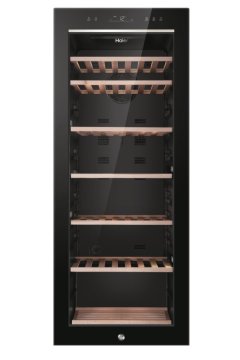 Haier Wine Bank 50 Serie 5 HWS84GA Cantinetta vino con compressore Libera installazione Nero 84 bottiglia/bottiglie