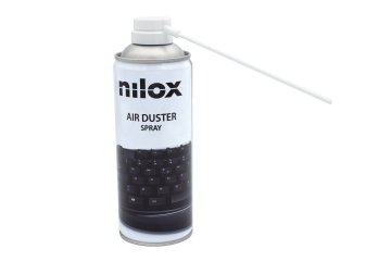 Nilox - Spray Aria-Gas leggeri-400ml Spruzzo per la pulizia dell'apparecchiatura