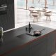Miele KMDA 7272 FL-U Nero Da incasso 80 cm Piano cottura a induzione 4 Fornello(i) Cappa da incasso 7
