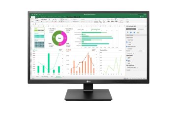 LG 24BN55YP-B Monitor PC 60,5 cm (23.8") 1920 x 1080 Pixel Full HD LED Nero