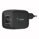 Belkin CARICABATTERIA DA PARETE DOPPIO GAN USB-C PPS 45W 2